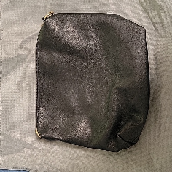 NWT DASEIN Black Studded Convertible Satchel/Shoulder Bag w/ Detachable Wristlet - Picture 5 of 5